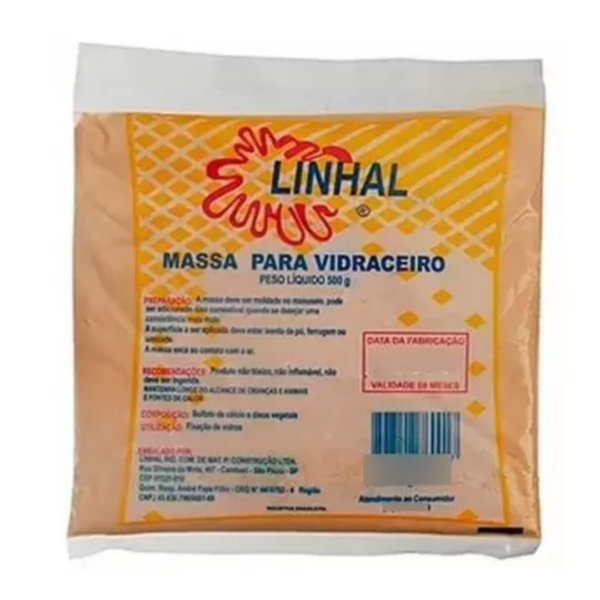 MASSA VIDRO 500GRS MASSA VIDRO 500GRS
